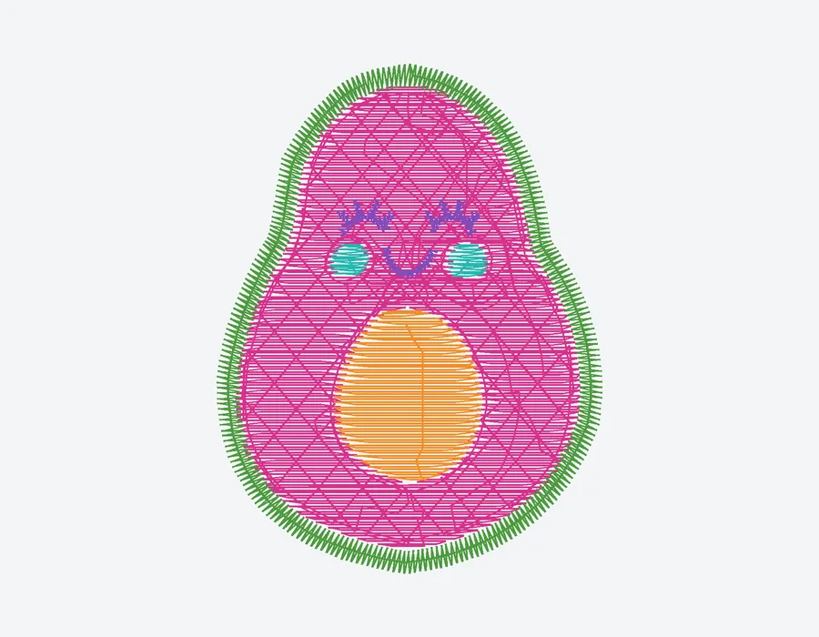Preview of the Avocado design